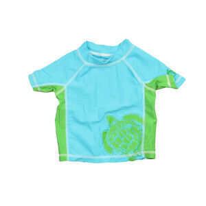 Cabanalife Boys Blue | Green Rashguard size: 0-3 Months